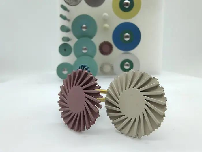 Kit de polissage de pierre de diamant en céramique de zircone dentaire, outil de dentiste de meulage de porcelaine en céramique
