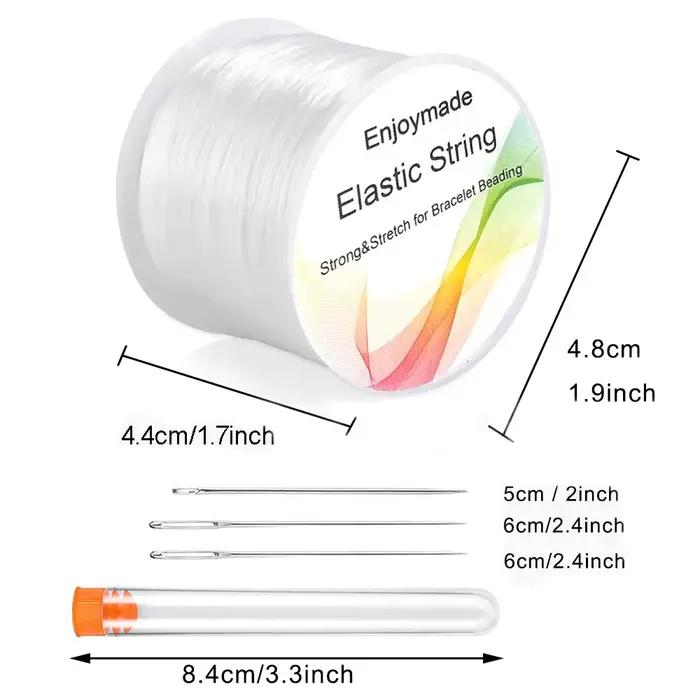Perles extensibles de cordon de Bracelet élastique pour la fabrication de bijoux et la fabrication de colliers de bracelets