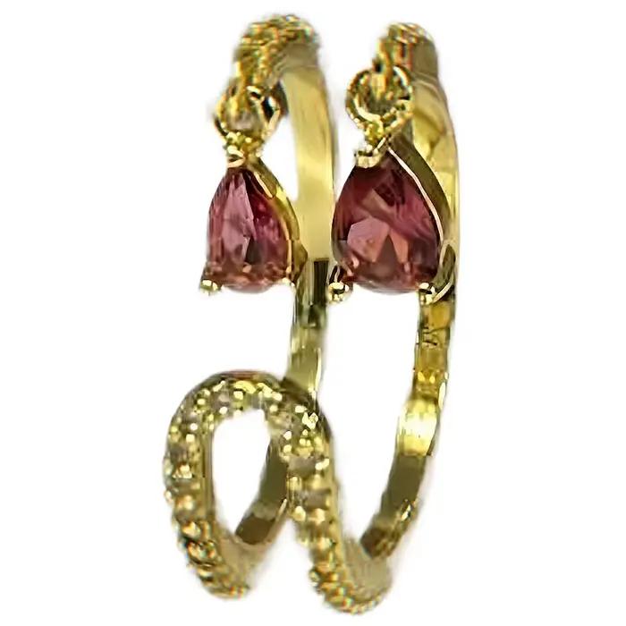 Bague double couche en diamant incrusté, motif goutte d'eau étincelante, avec pampille et entièrement sertie de diamants, pour femme, style INS, luxe minimaliste haut de gamme, ouverte