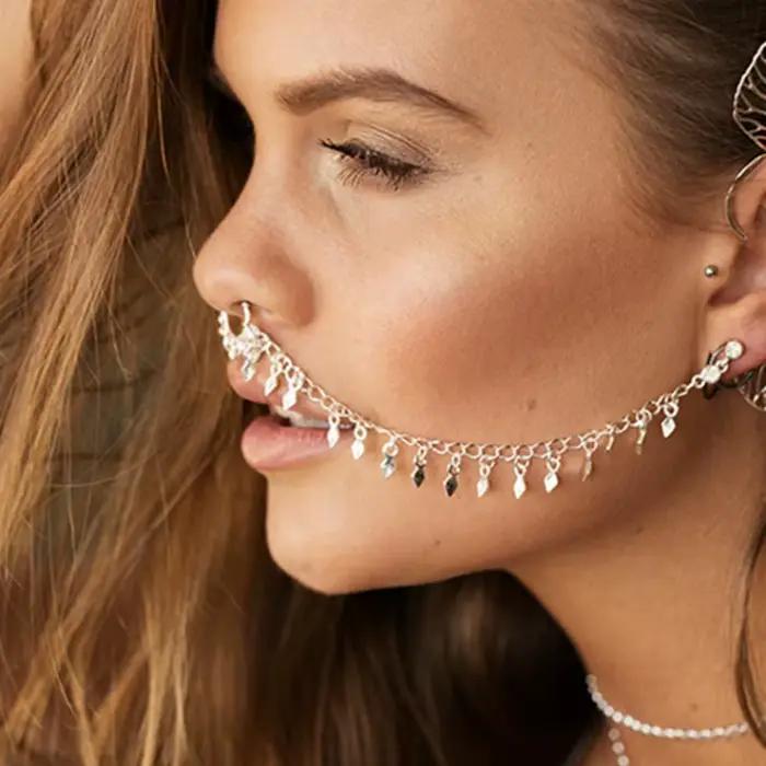 Anneau antarctique JO, bijoux tribaux de célébrités indiennes