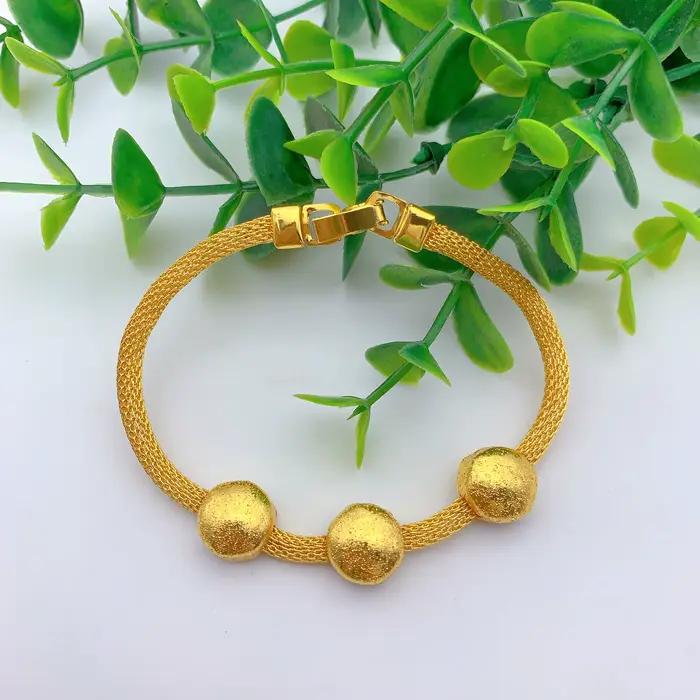 Ensembles de bijoux de mariée indiens de luxe pour femmes, ensemble collier et boucles d'oreilles éthiopiens couleur or 24 carats, cadeaux de fête de mariage, dubaï