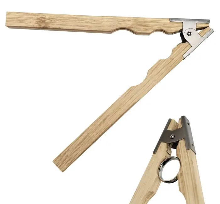 Porte-anneau, polissage, meulage, outils de maintien, pinces à anneaux en bois, fabrication de bijoux, pince à anneaux