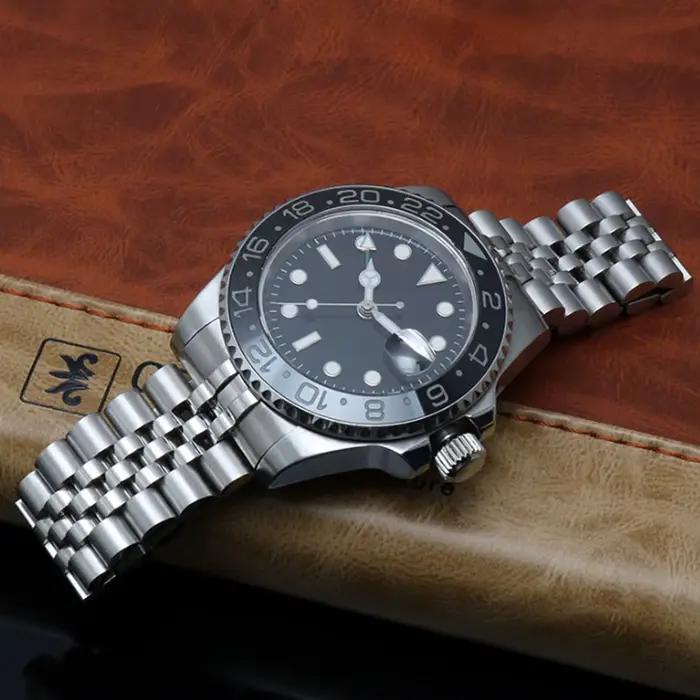 904 Bracelet de montre jubilé pour Rolex Sub GMT Yacht Daytona Bracelet de montre Bracelet de luxe Mod pièces accessoires de remplacement 20mm