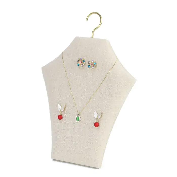 Présentoir de Colliers et Bijoux en Forme de Mannequin pour la Photographie, Organisateur de Comptoir et de Magasin