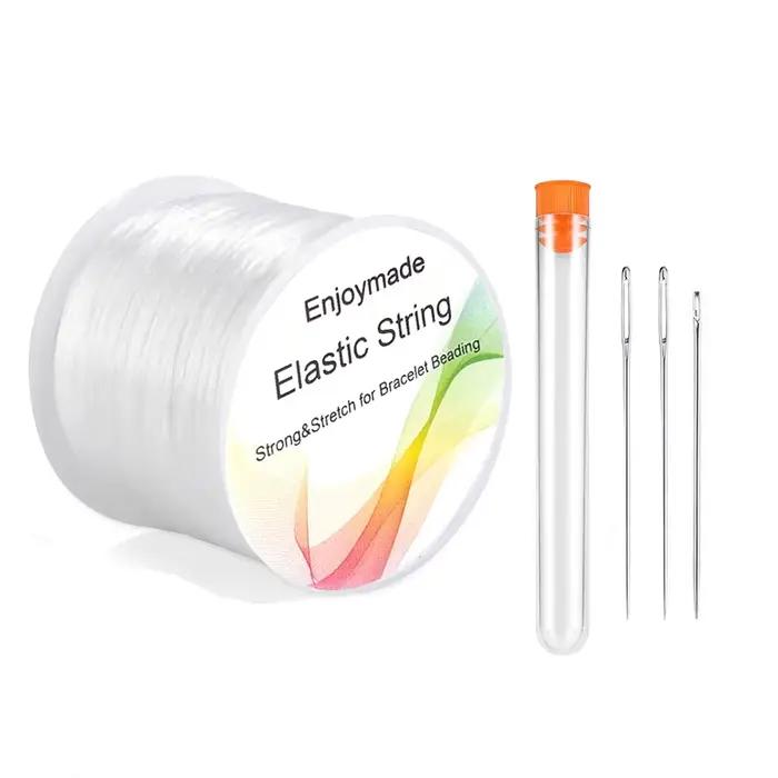 Perles extensibles de cordon de Bracelet élastique pour la fabrication de bijoux et la fabrication de colliers de bracelets