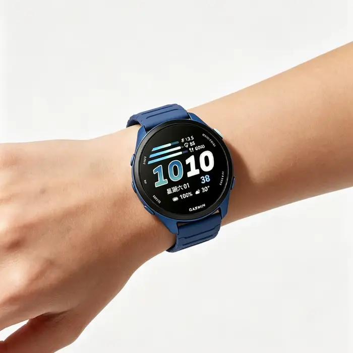 Bracelet magnétique en silicone 20 mm 22 mm pour Garmin Forerunner 170 70 165 970 965 255, bracelet pour Garmin Venu 3/2/Active 6 5