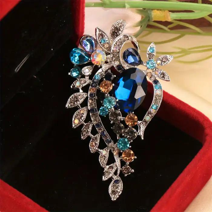 Broche de luxe baroque à motif floral ajouré pour hommes et femmes, accessoires de bijoux, cadeau de couple pour mariage, fête, vacances