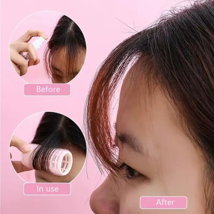 Bigoudis auto-adhésifs sans chaleur pour cheveux, boucles sans chaleur, boucles de volume pour franges, boucles auto-adhésives pour coiffure facile, outil de coiffage DIY