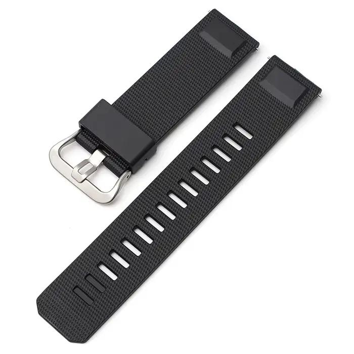 Bracelet en caoutchouc pour Casio Pro Trek PRW-6900 PRW-6800 PRW-3400, 23mm, à dégagement rapide, sport, étanche, pour hommes, extérieur, remplacement du bracelet de montre