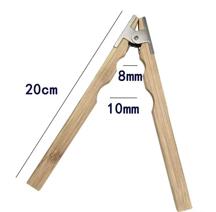 Porte-anneau, polissage, meulage, outils de maintien, pinces à anneaux en bois, fabrication de bijoux, pince à anneaux
