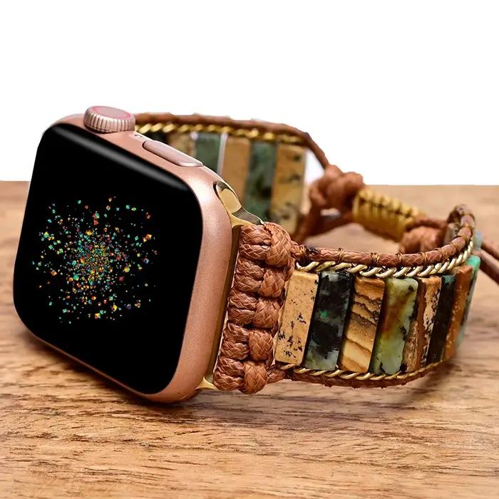 Bracelet bohème pour Apple Watch Ultra 3 2 1 49mm 45mm 41mm 42mm 40mm 46mm 44mm, bijoux pour femmes, pour iWatch 11 10 9 8 7 SE 3
