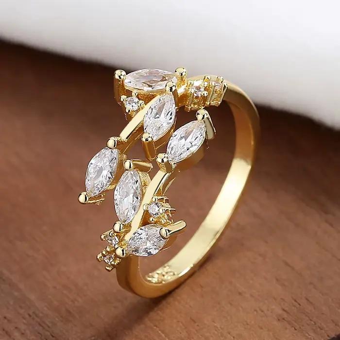 Bague en argent sterling 925 classique avec zircon pour femme, luxueuse, brillante, magnifique, tendance, pour mariage, fête, bijoux pour femme, vente en gros