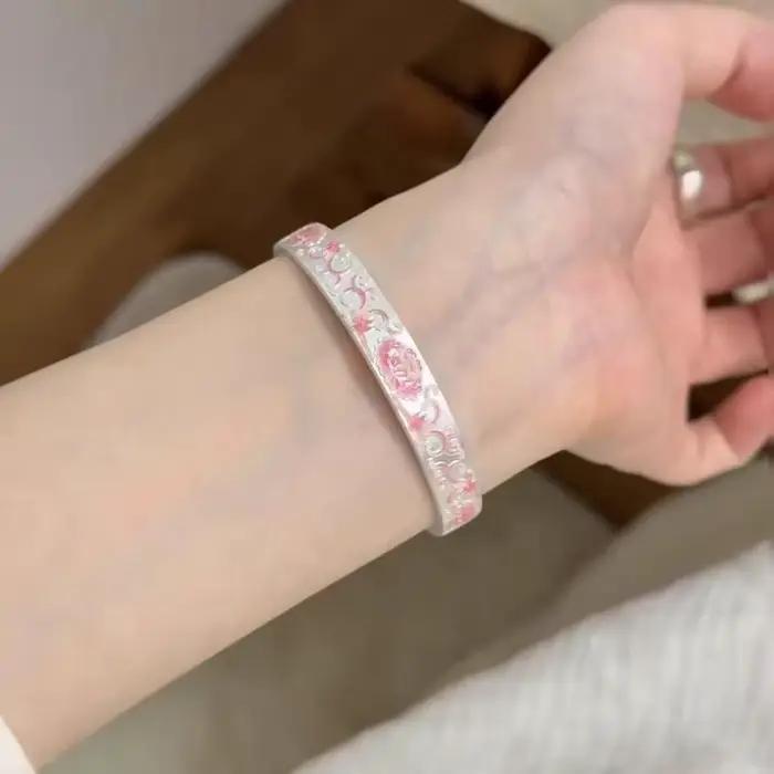 VIVILADY charmant géométrie fleur Vintage lumière luxe Bracelet pour femmes mode bijoux minimaliste accessoires vente en gros fête
