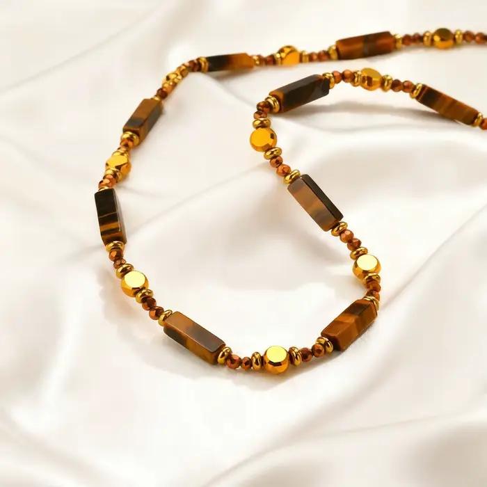 Collier minimaliste en forme de goutte d'eau creuse, pendentif en forme de larme en acier inoxydable plaqué or 18 carats pour femmes, bijoux imperméables en gros