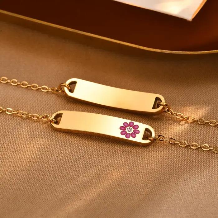Bracelet personnalisé Aspergers pour petit garçon et fille, médical, SACID, réglable, en silicone, cadeau gravé