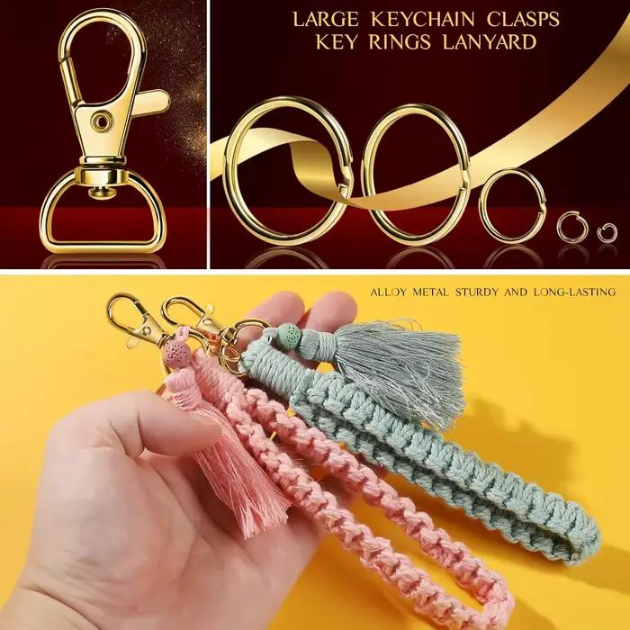 Kit de bijoux avec fermoirs à griffes, fournitures de bijouterie pour bricolage