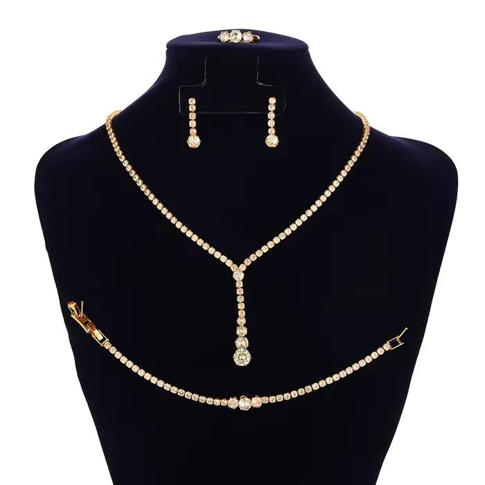 HADIYANA-Diadèmes et Couronne pour Femme, Ensembles de Bijoux Attrayants et Impressifs pour Patients de Mariage, Accessoires de Cadeaux Romantiques, BN9095