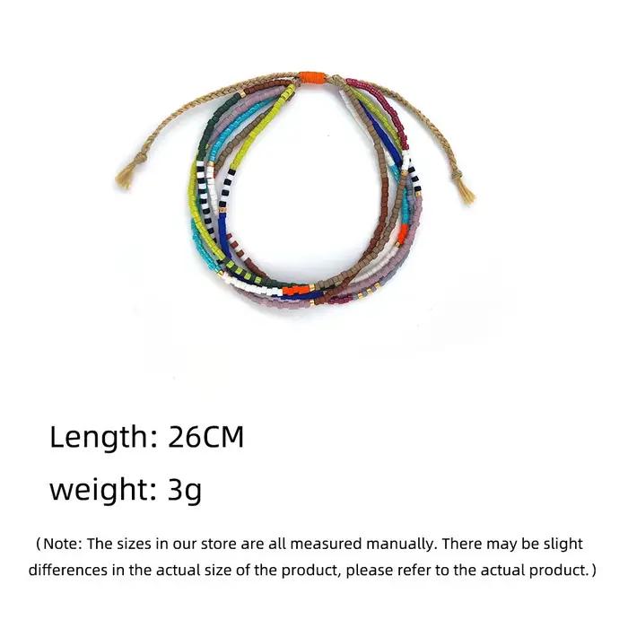 KKBEAD Bracelet empilable multicouche bohème Boho bijoux pour femmes Miyuki perles de rocaille Pulseras Mujer