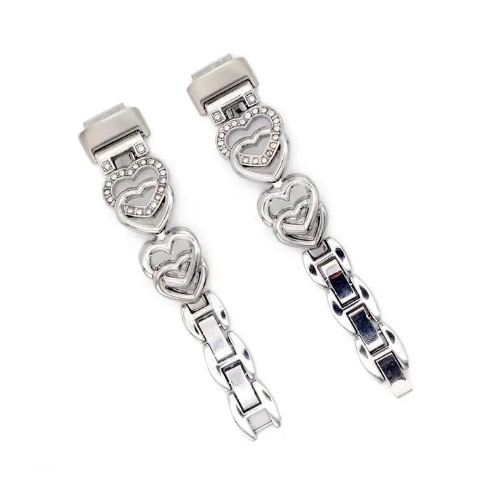 Bracelet de remplacement en métal pour Fitbit Inspire 3 pour femme, bracelet habillé étanche réglable pour Fitbit Inspire 3 Bing
