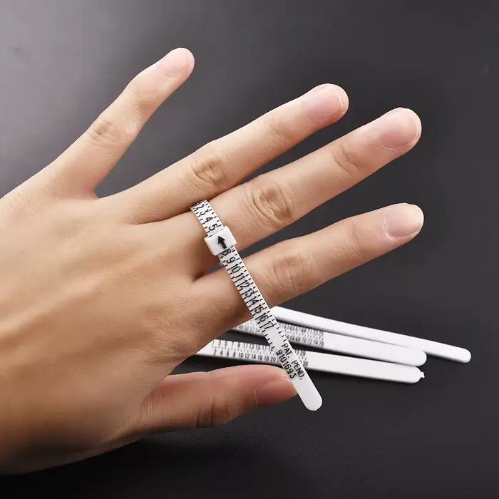Jauge de mesure de bague UK/US, jauge de mesure de doigt officielle britannique/américaine pour hommes et femmes, tailles A-Z, outils de mesure de bijoux