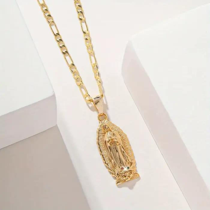Collier Série Mary Tridimensionnel, Convient au Port 03, Cadeau aux Membres de la Famille, Nouveau