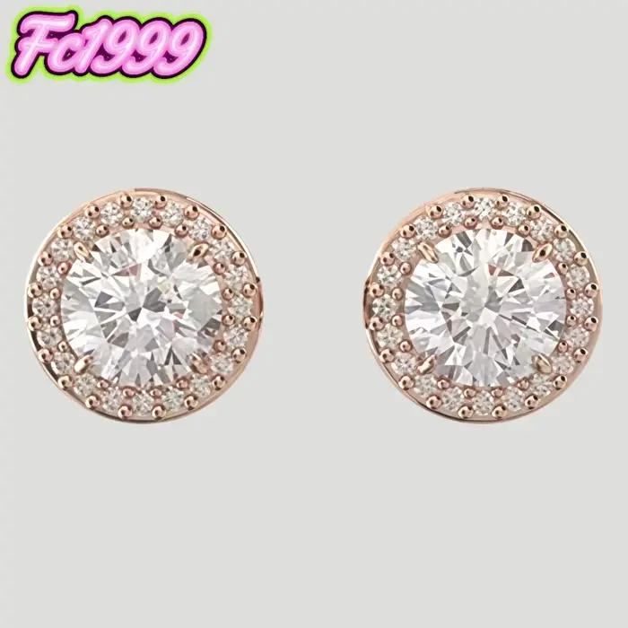 Nouvelles boucles d'oreilles tendance pour femmes 2026, style européen et américain, ensemble de bijoux pour femmes, cadeau de Noël