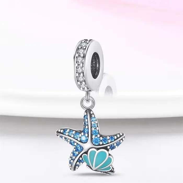 Pendentif en argent sterling 925, perle, bracelet, bijoux, pendentif voyage à Paris