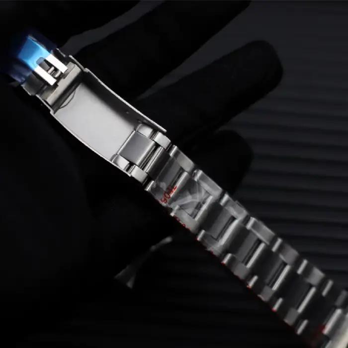 Bracelet de montre Oyster Jubilee 21mm, 3/5 pièces, maillons pour Deep Sea Dweller Seiko NH35/34 904L, boîtier en acier, pièces universelles Mod