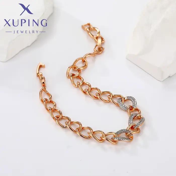 Xuping-Bracelet en Or pour Femme, Bijoux à la Mode, Nouvelle Collection, X000019925