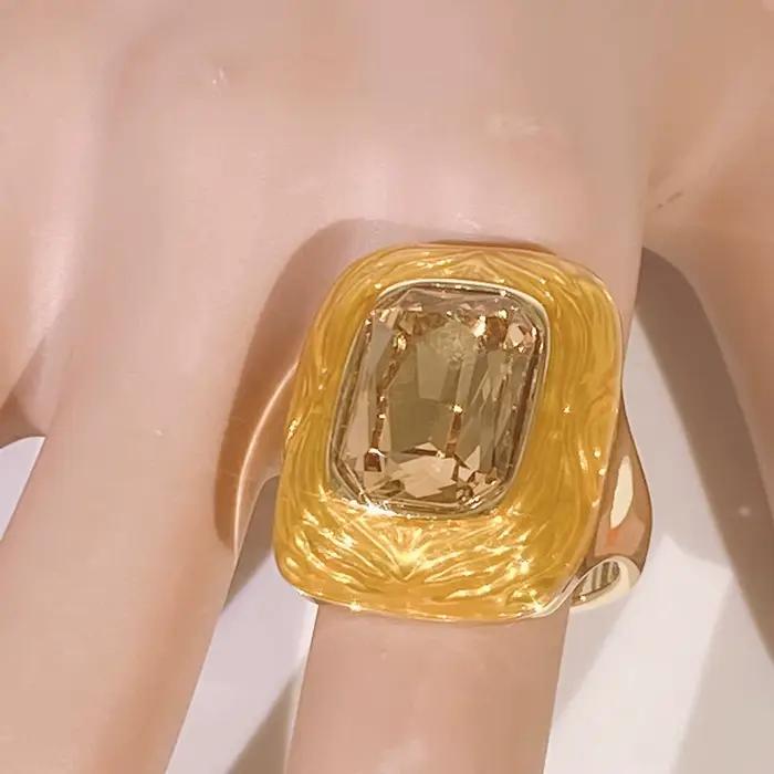 Yulaili-Bague plaquée or pour femme, matiques de style italien, bijoux de fête, haute qualité, disponible en TANC