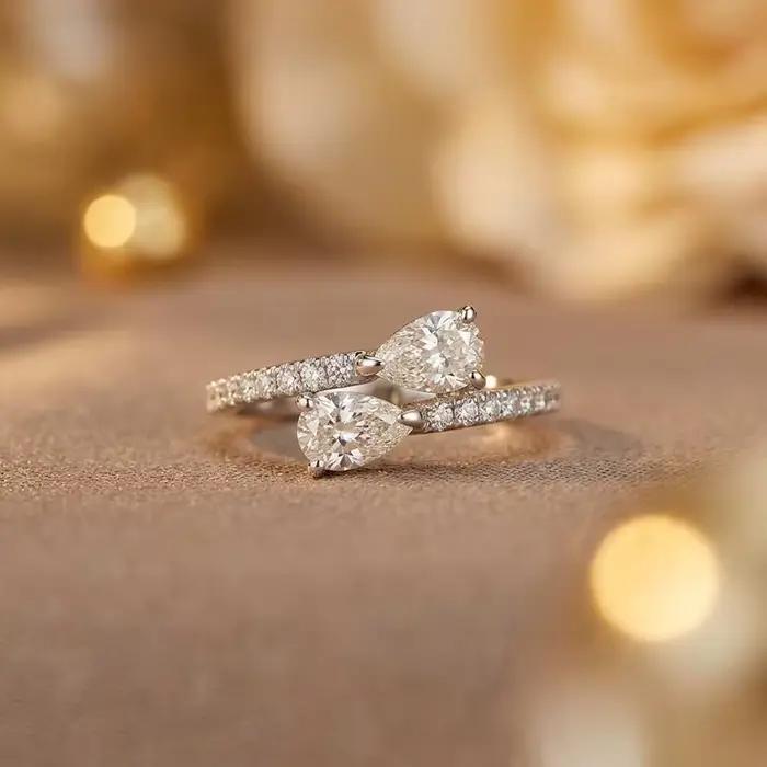 Bague exquise en argent Sterling 925 pour femmes, bijoux de cérémonie de fiançailles, à la mode, chic, de haute qualité, offre spéciale
