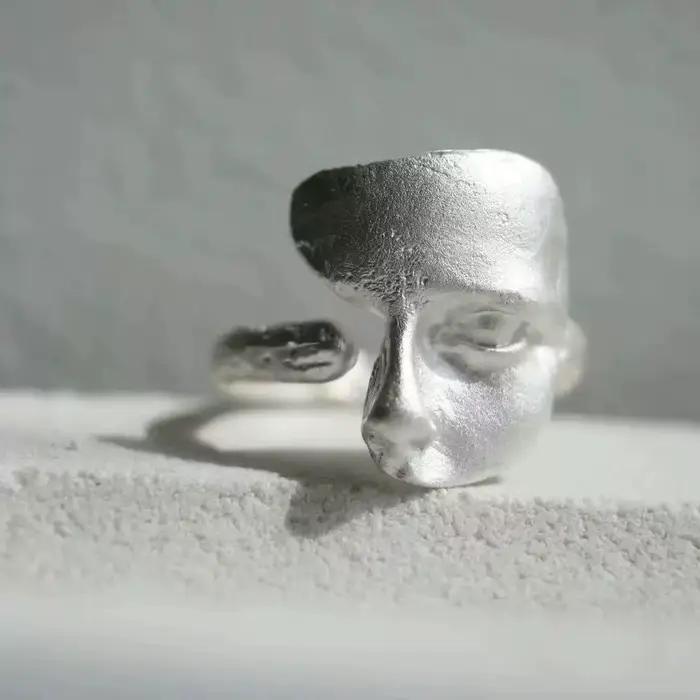 Bagues réglables en argent Sterling 925 pour femmes, bijoux élégants de luxe de qualité, accessoires de bijoux