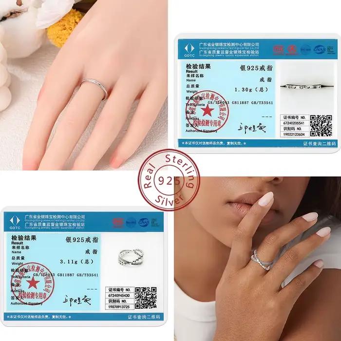 Bagues en argent Sterling 925 originales, anneau en Zircon infini empilable pour femmes, bijoux cadeau d'anniversaire de mariage, nouvelle collection