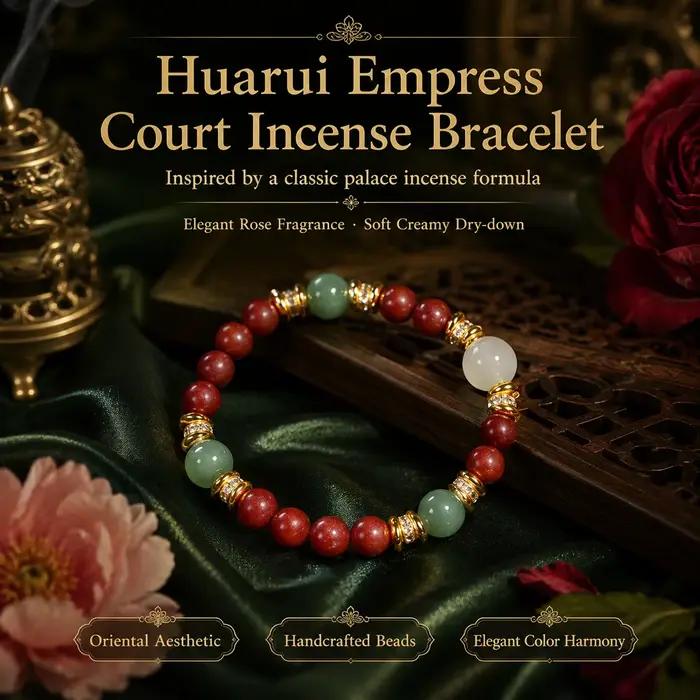 Bracelet extensible DIY en perles parfumées naturelles faites à la main, 8 mm, perles rouges avec accent couleur jade, bijoux pour femmes et hommes, cadeau