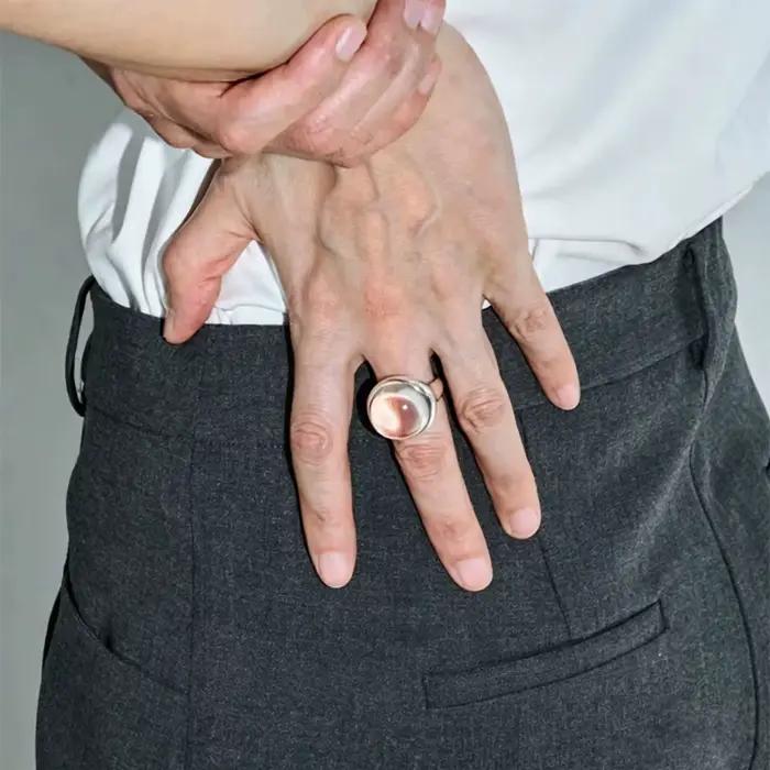 XIYANIKE – bagues réglables en cristal transparent élégantes pour femmes et filles, nouveaux bijoux à la mode, cadeau de fête, vente en gros