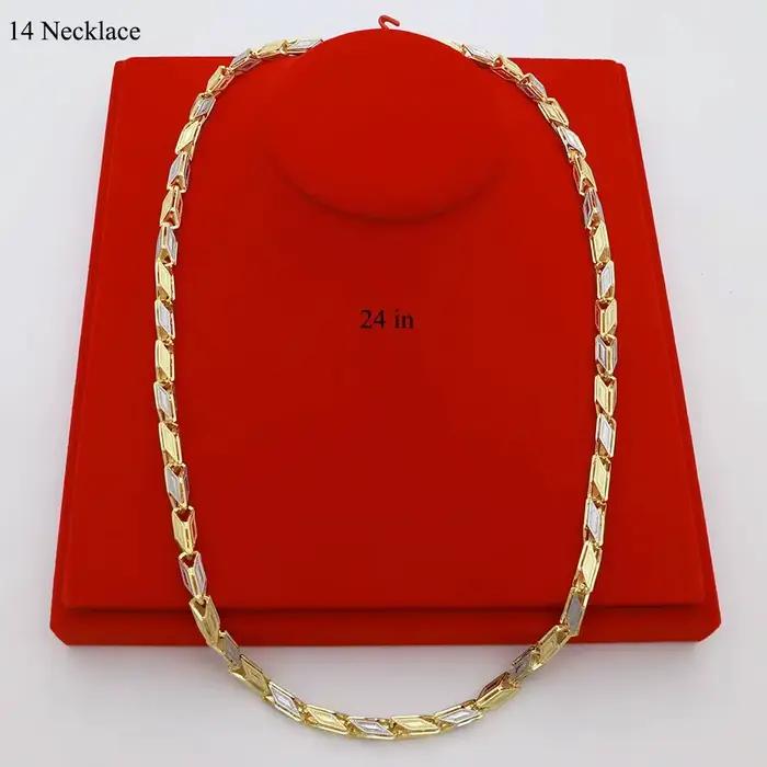 Collier épais de haute qualité, bijoux plaqués or pour hommes et femmes, chaîne punk, esthétique gothique, adapté à un usage quotidien et aux banquets