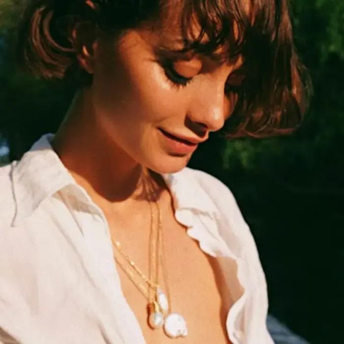 Collier classique de grande taille pour femmes