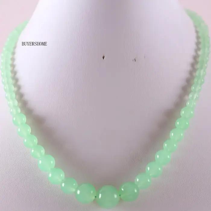 Collier en perles fait main, collier en quartz rond en pierre naturelle pour femmes, cadeau de bijoux