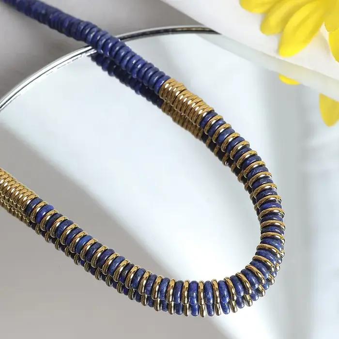 Collier de perles frisbee haut de gamme