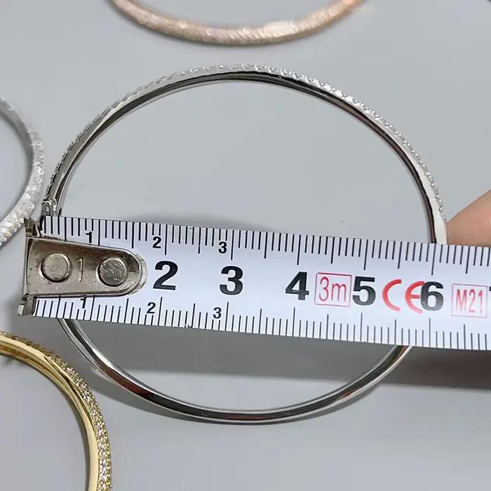 Top qualité mode beau bracelet pur Sterling 925 bijoux en argent pour les femmes conception