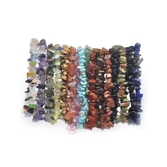 Bracelet en Labradorite pierre semi-précieuse avec fermoir de sécurité pour femmes et hommes décontracté sportif occasions spéciales bien-être