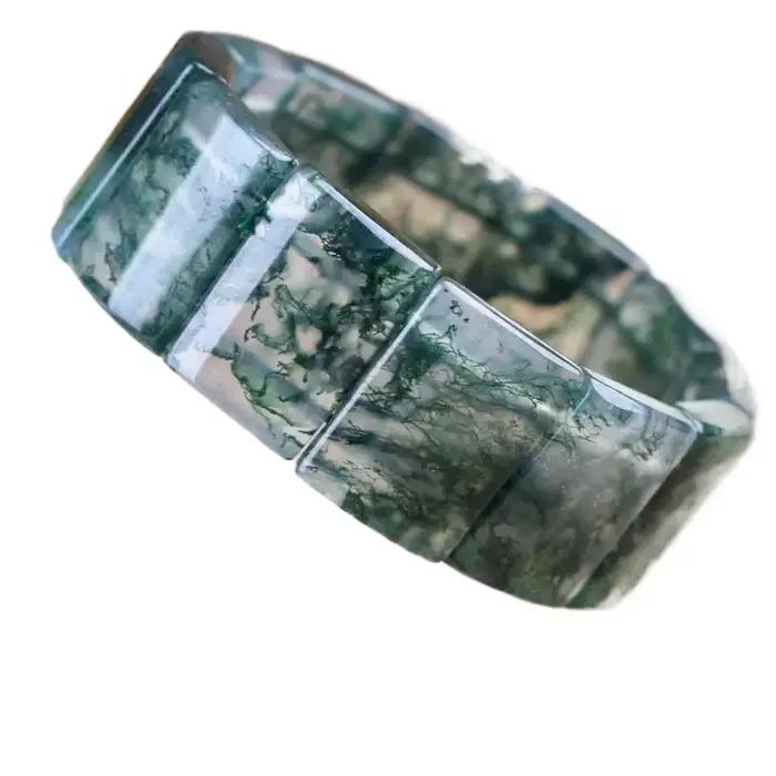 Bracelet en agate aquatique naturelle