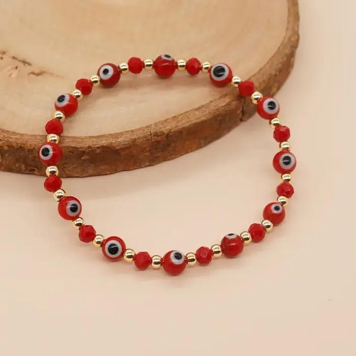 Bracelet de style ethnique bohème transfrontalier populaire avec perles de cuivre