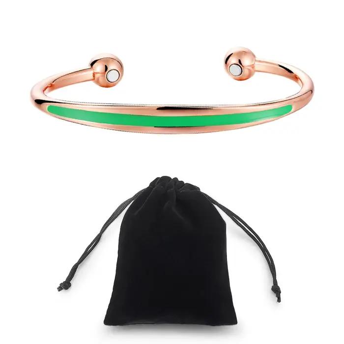 OKtrendy bohême émail manchette Bracelets