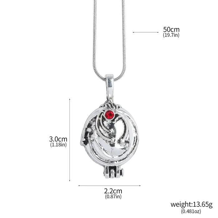 Collier pendentif vintage The Vampire Diaries pour femme