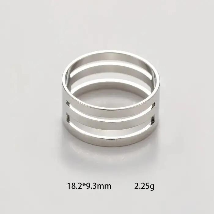 Pince à anneaux en acier inoxydable outil de bijouterie pour DIY facile à utiliser et durable pour débutants et professionnels