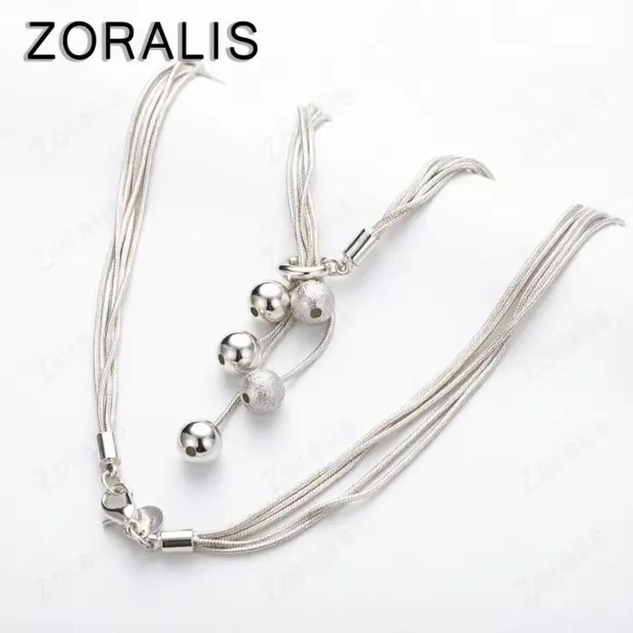 Collier en or 18 carats avec pendentif à cinq perles lisses givrées, chaîne de 18 pouces, pour femme