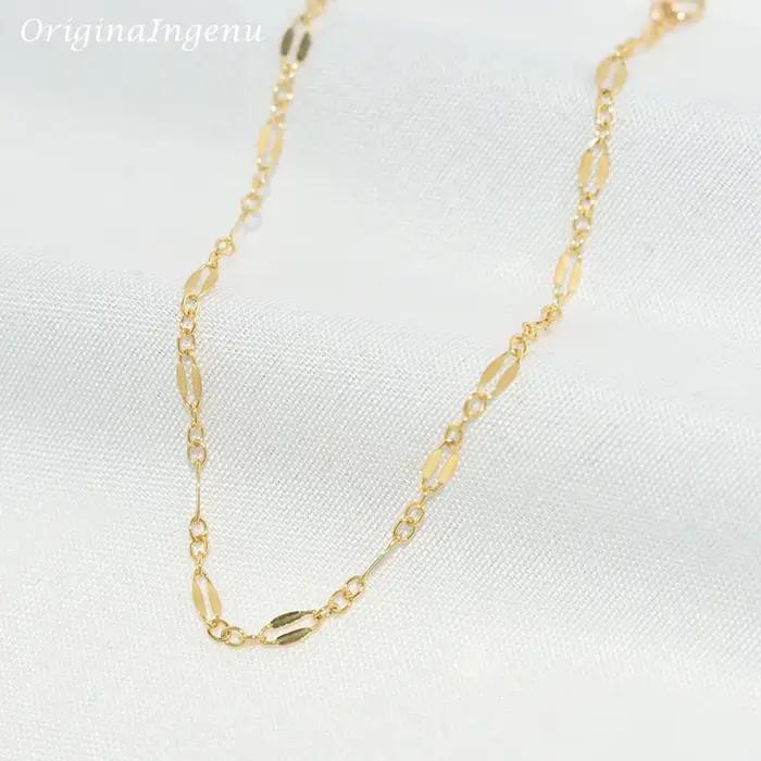 Bracelet chaîne rempli d'or 14K