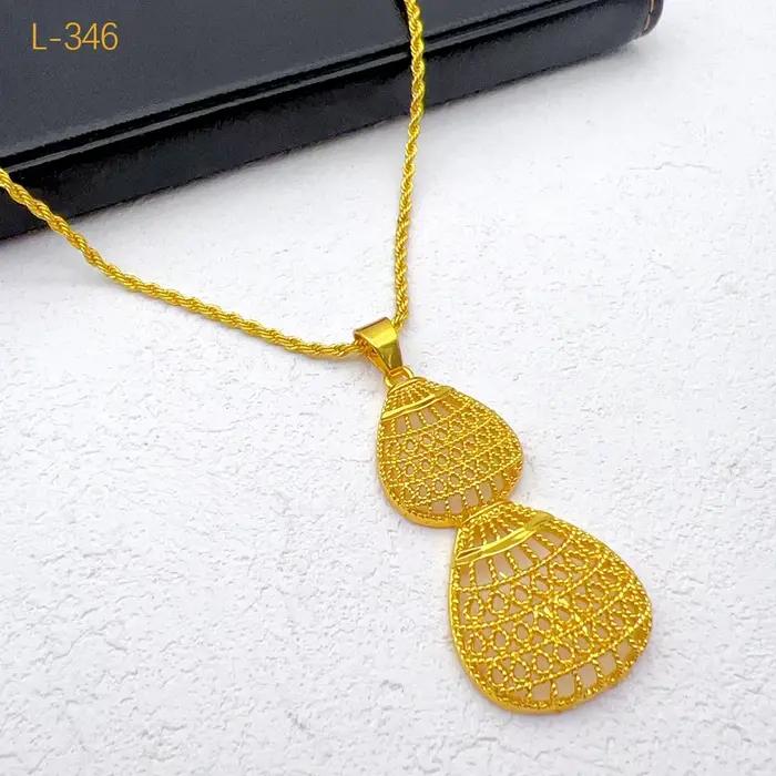 Ensemble de bijoux éthiopiens ANIID goutte d'eau en or pour femmes occasions spéciales mariage érythrée