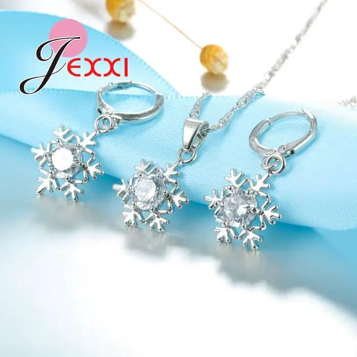 Ensemble de bijoux de mariée de luxe pour femmes